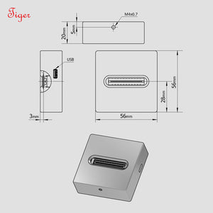 Highly Sensitive Linear CCD Detector: Tiger300